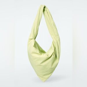 COS Kite bag green tags included nylon